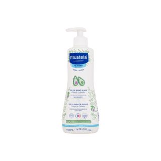 Mustela Bébé Shower Gel 500ml / Hair and Body (3504105035778)