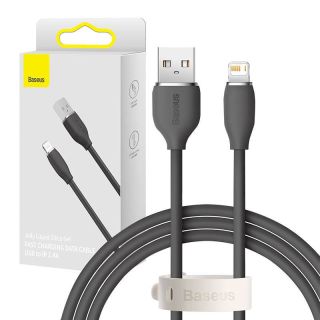 Baseus Jelly Cable USB to Lightning 2.4A 1.2m / black (CAGD000001)