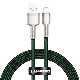 Baseus Cafule USB Cable for Lightning 2.4A 1m / green (CALJK-A06)