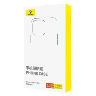 Baseus SkyRing 360° Phone Case with Stand for iPhone 14 Pro + tempered glass and cleaning kit / purple (P60161005511-03)