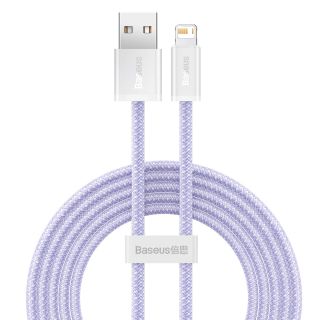 Baseus Dynamic Charging Cable USB to Lightning 2.4A 2m / Purple (CALD000505)