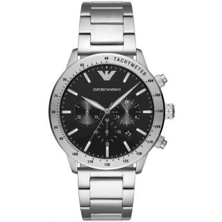 Emporio Armani Mario AR11241 Stainless Steel Quartz Watch 43mm (AR11241)