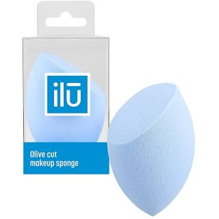 Ilu Olive Cut Makeup Sponge Blue (5903018901121)