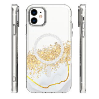 Mocco Epoxy Mag Back Case for Apple iPhone 11 (MO-EMC-IP-11-WH)