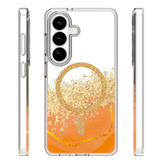 Mocco Epoxy Mag Back Case for Samsung Galaxy S24 / S25 (MO-EMC-SA-S24-OR)