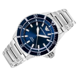 Emporio Armani AR11697 Solar Diver Style Watch 42mm (AR11697)