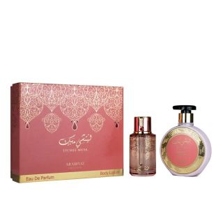 Arabiyat Prestige Lychee Musk EDP U 300 ml Set I. (6290361912058)