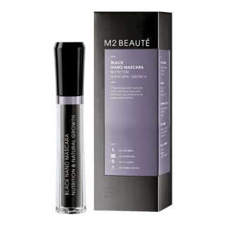 M2 Beauté Black Nano Mascara Nutrition & Natural Growth Sample 1,5 ml (4260180219074)