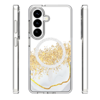 Mocco Epoxy Mag Back Case for Samsung Galaxy S26 Plus (MO-EMC-SA-S26PL-WH)