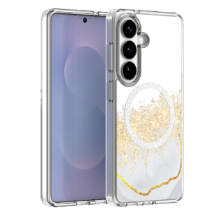 Mocco Epoxy Mag Back Case for Samsung Galaxy S24 / S25 (MO-EMC-SA-S24-WH)