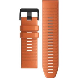 Garmin QuickFit 26mm Silicone Watch Strap for Garmin smartwatches / ember orange (010-12864-01)