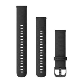 Garmin Lily 2 Silicone Watch Strap for Garmin Lily 2 / black (010-13302-02)