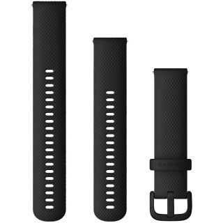Garmin Quick Release 20mm Watch Strap for Garmin Venu Sq / black (010-13021-03)