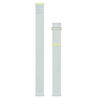 Garmin Quick Release ComfortFit Fabric Watch Strap 20mm for Garmin watches / citron/cloud blue (010-14400-03)