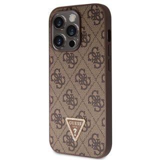 Guess Crossbody 4G Metal Logo Back Case for Apple iPhone 15 Pro (GUHCP15LP4TDSCPW)