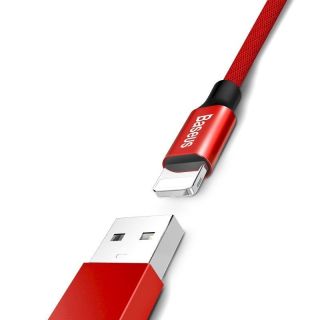 Baseus Yiven Lightning Cable 180 cm 2A / red (CALYW-A09)