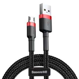 Baseus Cafule Micro USB Cable 1.5A 2m / red/black (CAMKLF-C91)