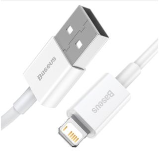 Baseus CALYS-A02 Superior Fast Charging Cable Lightning 2.4A 1m / White (CALYS-A02)