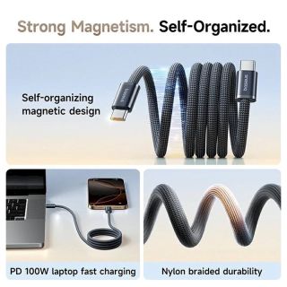 Baseus Dynamic 4 Pro Series Data Cable USB-C - USB-C 100W 1m / Black (P10385200111-00)