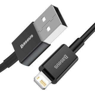 Baseus CALYS-A01 Superior Fast Charging Data Cable USB-Lightning 2.4A 1m / black (CALYS-A01)