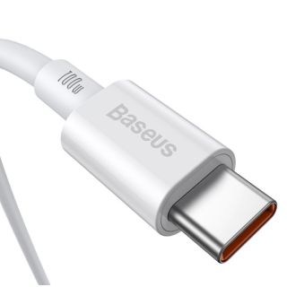 Baseus CATYS-C02 Superior Fast Charging Data Cable USB-C - USB-C 100W 2m / white (CATYS-C02)