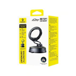 Baseus VC2 Flex Suction Cup Magnetic Clamp Car Mount / Cosmic Black (C0013803)