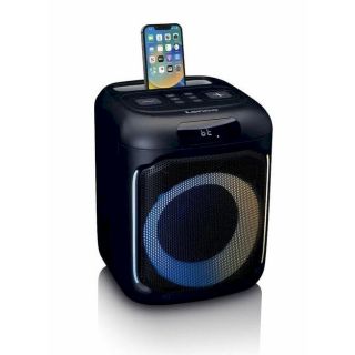 Lenco PA-101BK Portable speaker with microphone (PA-101BK)