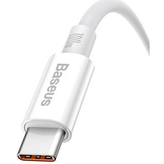 Baseus Superior Series Fast Charging Data Cable USB to USB-C 100W 0.25m / Moon White (P10320102214-00)