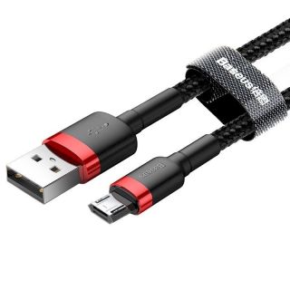 Baseus Cafule Micro USB Cable 1.5A 2m / red/black (CAMKLF-C91)