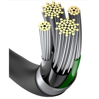 Baseus CALYS-C01 Superior Fast Charging Data Cable USB-Lightning 2.4A 2m / black (CALYS-C01)