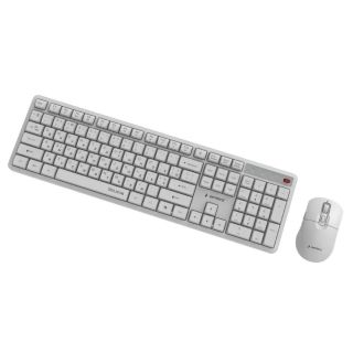 Gembird Silent key Pro Business Keyboard and Mouse RU (KBS-WMS-01-W-CYRL)