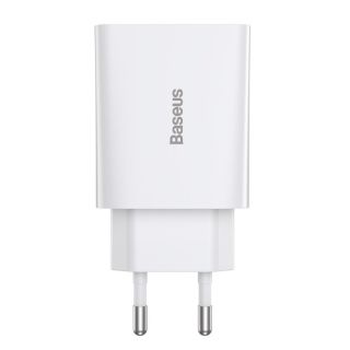Baseus CCFS-SN02 Speed Mini Charger USB-C 20W / White (CCFS-SN02)