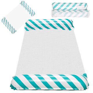 RoGer Inflatable Beach Hammock Float Blue (RO3113-BL)