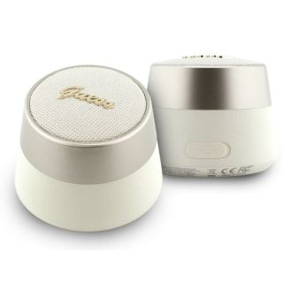 Guess Script Metal Logo Bluetooth Speaker 5W gold (GUWSL3PALPLD)