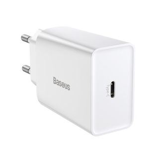 Baseus CCFS-SN02 Speed Mini Charger USB-C 20W / White (CCFS-SN02)