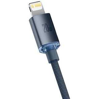 Baseus Crystal Shine Series Data Cable USB-C to Lightning 20W 1.2m / black (CAJY000201)