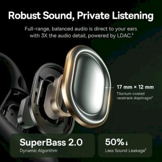 Baseus Bass BF1 Pro Eli Sport 2 True Wireless Earphones / Cosmic Black (A0102703)