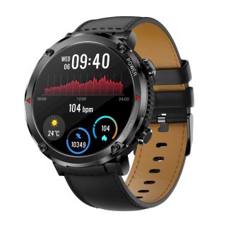 Smartwatch Gravity GT21-3 + Silicone Strap / black (GT21-3)