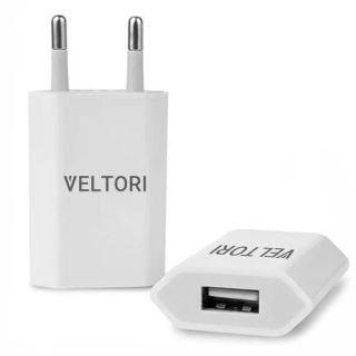 VELTORI POWER ON USB Smartwatch Charger 5V 1A VTL1 / white (VTL1)