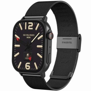Smartwatch Gravity GT15-3 Silicone Strap + Black Bracelet / red-black (GT15-3)
