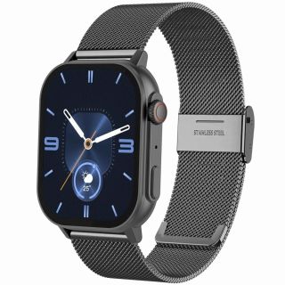 Smartwatch Gravity GT15-4 Silicone Strap + Titanium Bracelet / blue (GT15-4)