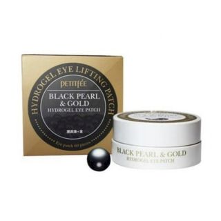 Petitfee Black Pearl & Gold Hydrogel Eye Patch 60pcs (8809239801820)