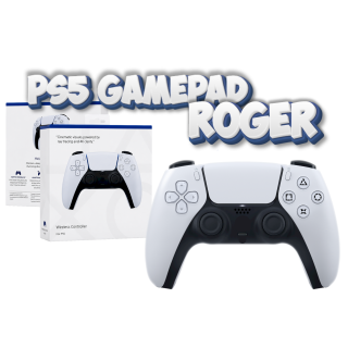 RoGer Playstation Wireless Gamepad for PS5 (RO-GP-PS5-WH)