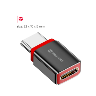 Swissten DataGUARD Charging Adapter with Data Blocking USB-A to USB-C (73501221)