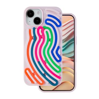 Mocco DIY Snake Back Case for Apple iPhone 15 (MO-DSN-IP-15-PI)