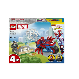 LEGO 11206 Marvel Spidey on Motorcycle vs Rhino Building Set (11206)