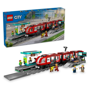 LEGO CITY 60423 Downtown Streetcar and Station Constructor (60423)