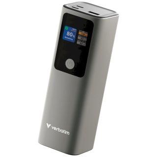 Verbatim 32269 Charge n Go Powerbank 27000mAh / 140W / 2xUSB-C / PD 3.1 gray (32269)
