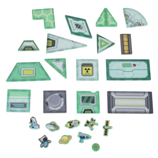 RoGer Magnetic blocks space station (5903039770041)