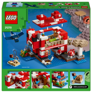 LEGO MINECRAFT 21270 The Mooshroom House Constructor (21270)